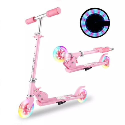 Kids scooter wheels led - scooter,