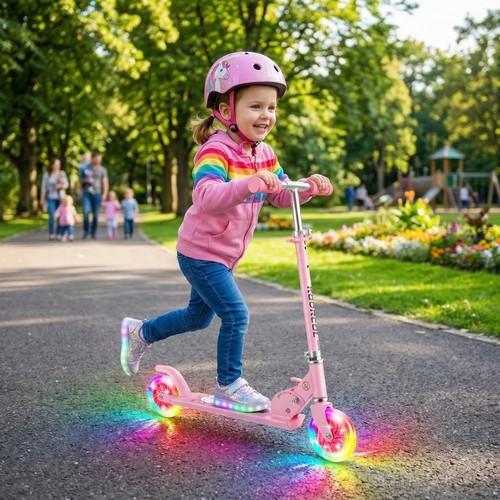 Kids child kick push scooter - kids,