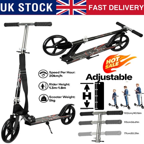 Folding kick scooter big - folding,