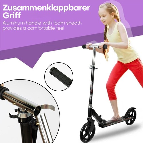 Folding kick scooter big - folding,